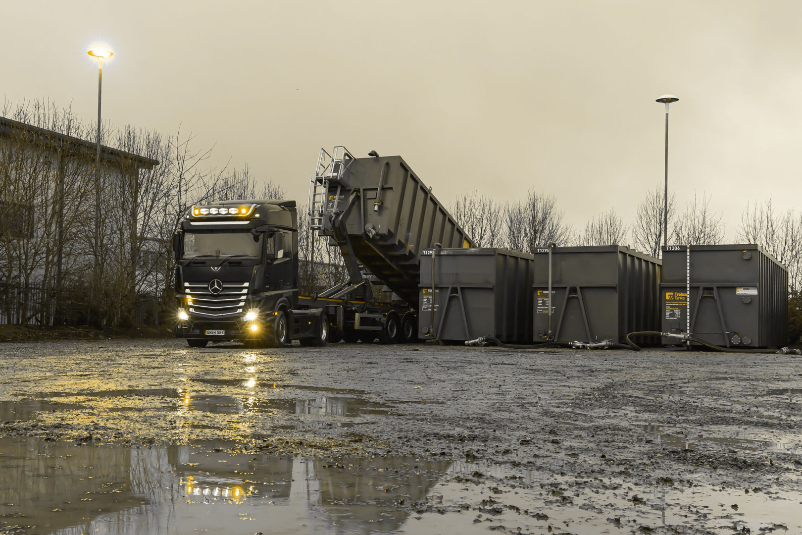 Food processing tank hire