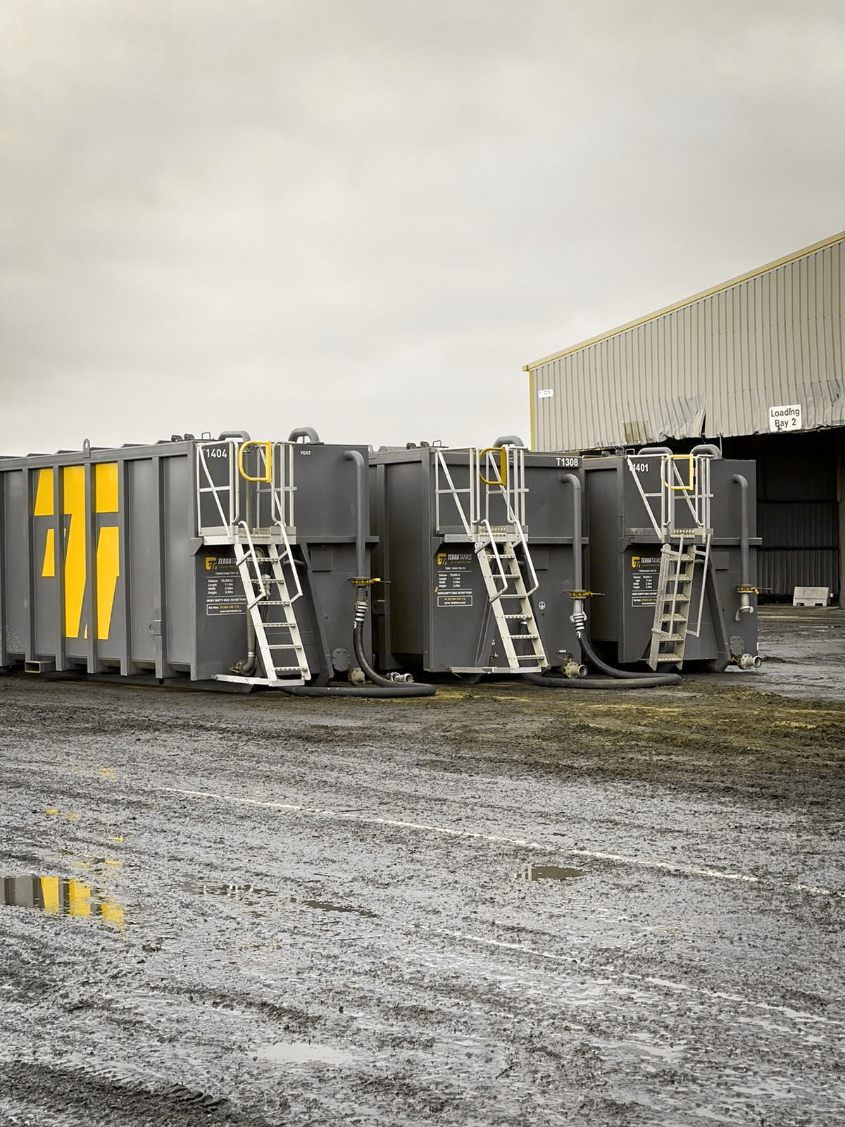 Lineup of TerraTanks